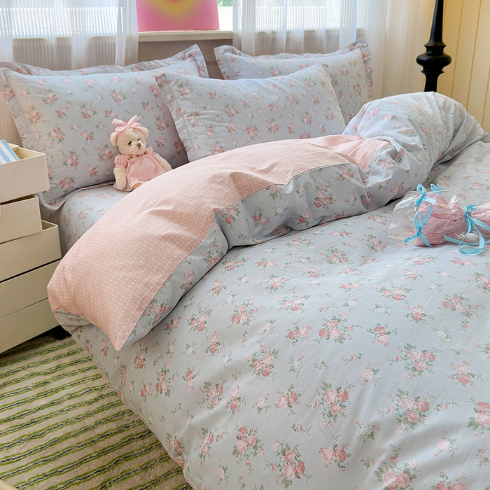 91家纺网 家纺一手货源 找家纺 拾物记 2025新款A类12868全棉纯棉单被套被套单件-提供买家秀和质检报告 泠羽花园