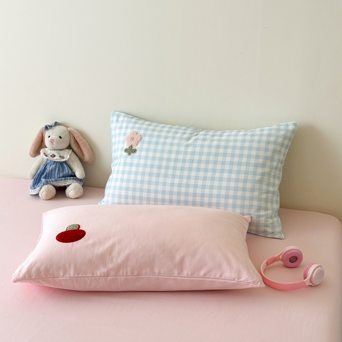 91家纺网 家纺一手货源 找家纺 锦觅 2025秋冬A类数码印花全棉纯棉磨毛绣花保暖四件套 可爱女孩