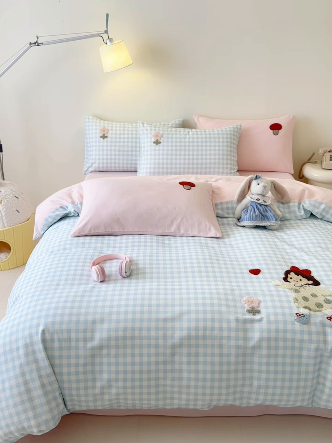 91家纺网 家纺一手货源 找家纺 （总）锦觅 2025秋冬A类数码印花全棉纯棉磨毛绣花保暖四件套