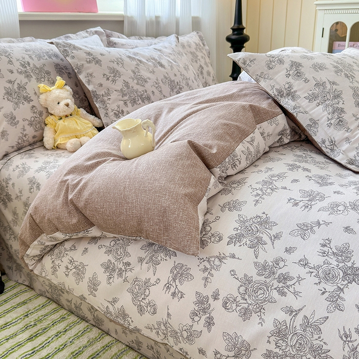 91家纺网 家纺一手货源 找家纺 拾物记 2025新款A类12868全棉纯棉单被套被套单件-提供买家秀和质检报告 摩菲