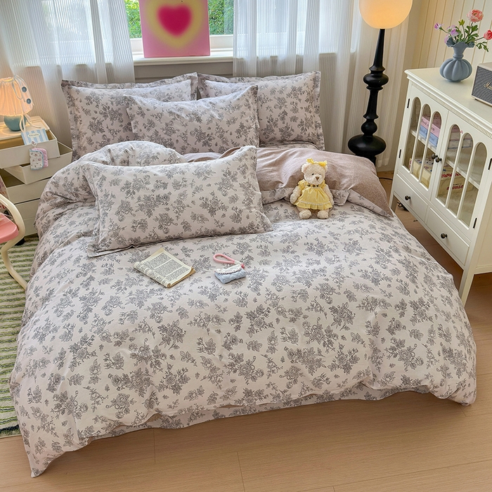 91家纺网 家纺一手货源 找家纺 拾物记 2025新款A类12868全棉纯棉单被套被套单件-提供买家秀和质检报告 摩菲