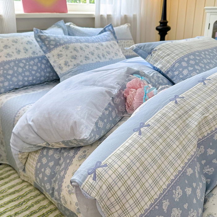 91家纺网 家纺一手货源 找家纺 拾物记 2025新款A类12868全棉纯棉单被套被套单件-提供买家秀和质检报告 暮风寻蝶