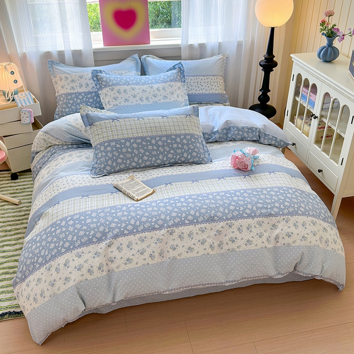 91家纺网 家纺一手货源 找家纺 拾物记 2025新款A类12868全棉纯棉单被套被套单件-提供买家秀和质检报告 暮风寻蝶