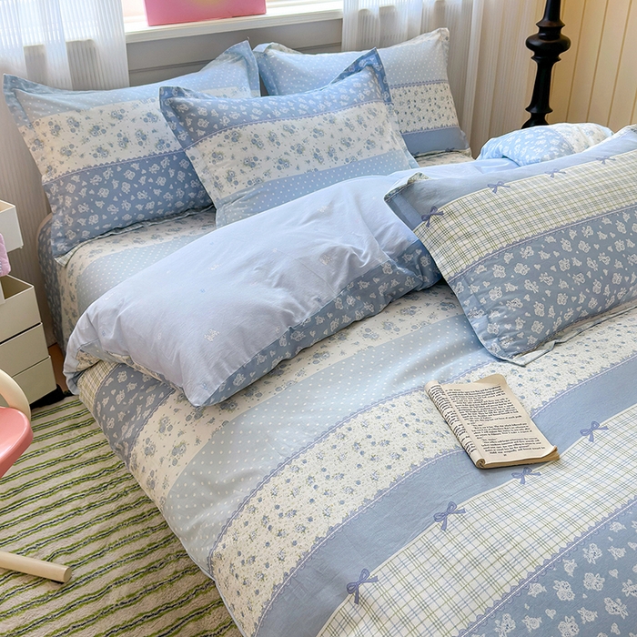 91家纺网 家纺一手货源 找家纺 拾物记 2025新款A类12868全棉纯棉单被套被套单件-提供买家秀和质检报告 暮风寻蝶