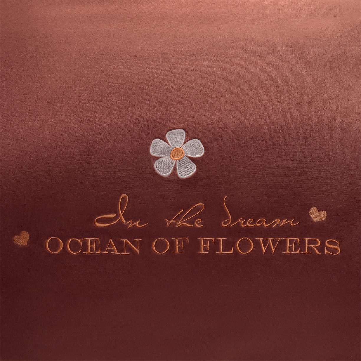 91家纺网 家纺一手货源 找家纺 笙意 新款牛奶绒刺绣四件套-繁花系列 繁花-蜜柚桔