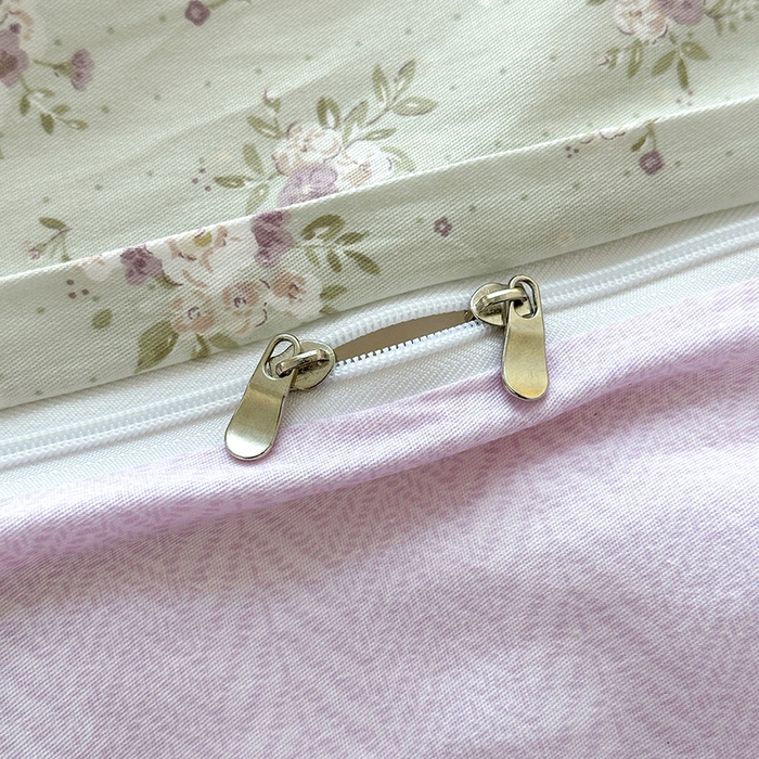 91家纺网 家纺一手货源 找家纺 拾物记 2025新款A类12868全棉纯棉单被套被套单件-提供买家秀和质检报告 浅夏雏菊-绿