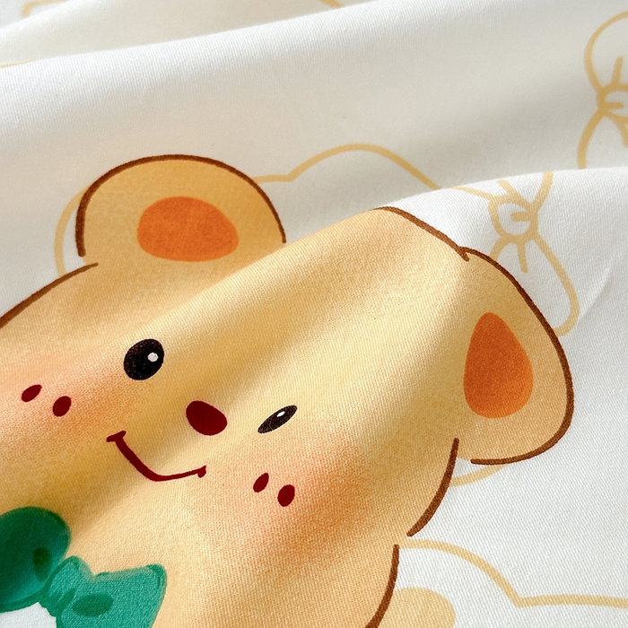 91家纺网 家纺一手货源 找家纺 拾物记 2025新款A类12868全棉纯棉单被套被套单件-提供买家秀和质检报告 瑞迪熊