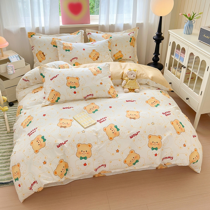 91家纺网 家纺一手货源 找家纺 拾物记 2025新款A类12868全棉纯棉单被套被套单件-提供买家秀和质检报告 瑞迪熊