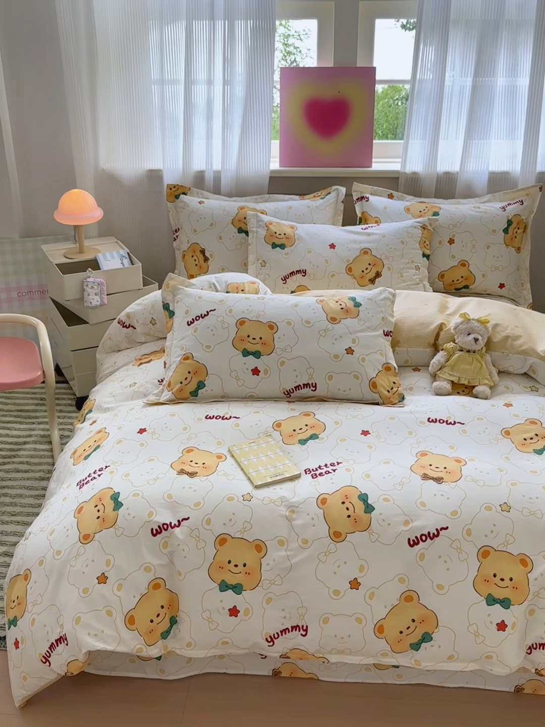 91家纺网 家纺一手货源 找家纺 拾物记 2025新款A类12868全棉纯棉单被套被套单件-提供买家秀和质检报告 瑞迪熊