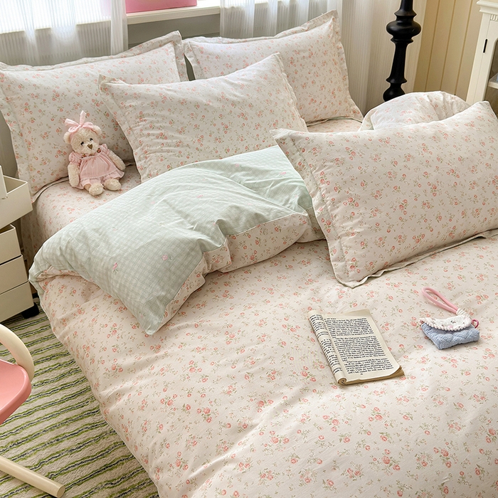 91家纺网 家纺一手货源 找家纺 拾物记 2025新款A类12868全棉纯棉单被套被套单件-提供买家秀和质检报告 幽兰时光-米