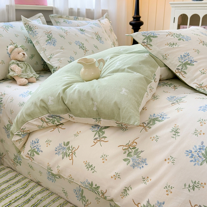 91家纺网 家纺一手货源 找家纺 拾物记 2025新款A类12868全棉纯棉单被套被套单件-提供买家秀和质检报告 余香