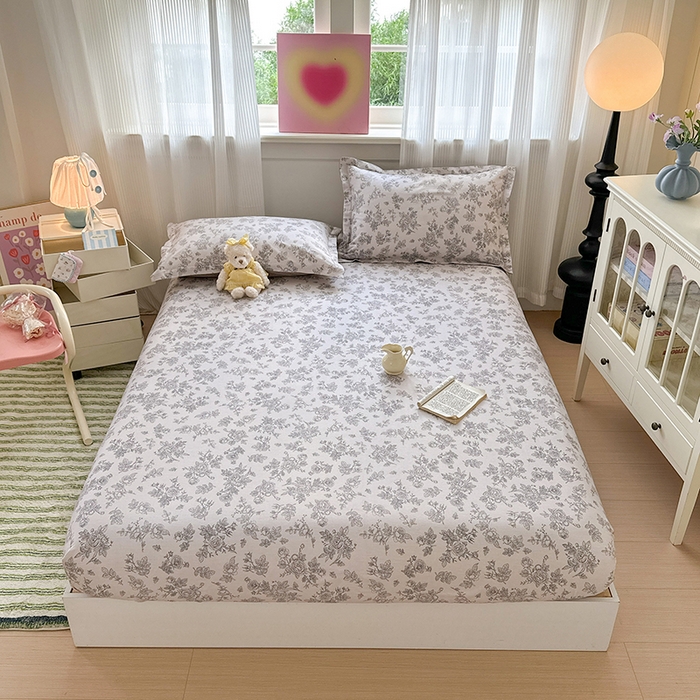 91家纺网 家纺一手货源 找家纺 （总）拾物记 2025新款A类12868新疆全棉纯棉单床笠床笠单件-提供买家秀和质检报告