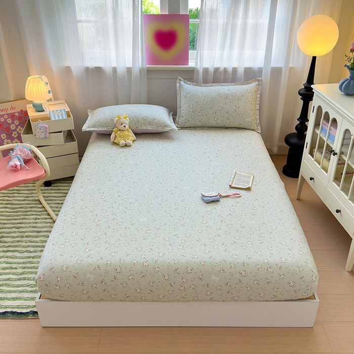 91家纺网 家纺一手货源 找家纺 （总）拾物记 2025新款A类12868新疆全棉纯棉单床笠床笠单件-提供买家秀和质检报告