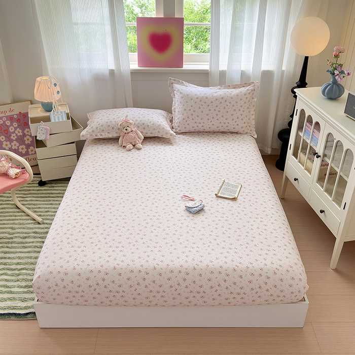 91家纺网 家纺一手货源 找家纺 （总）拾物记 2025新款A类12868新疆全棉纯棉单床笠床笠单件-提供买家秀和质检报告