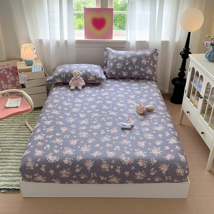 91家纺网 家纺一手货源 找家纺 （总）拾物记 2025新款A类12868新疆全棉纯棉单床笠床笠单件-提供买家秀和质检报告