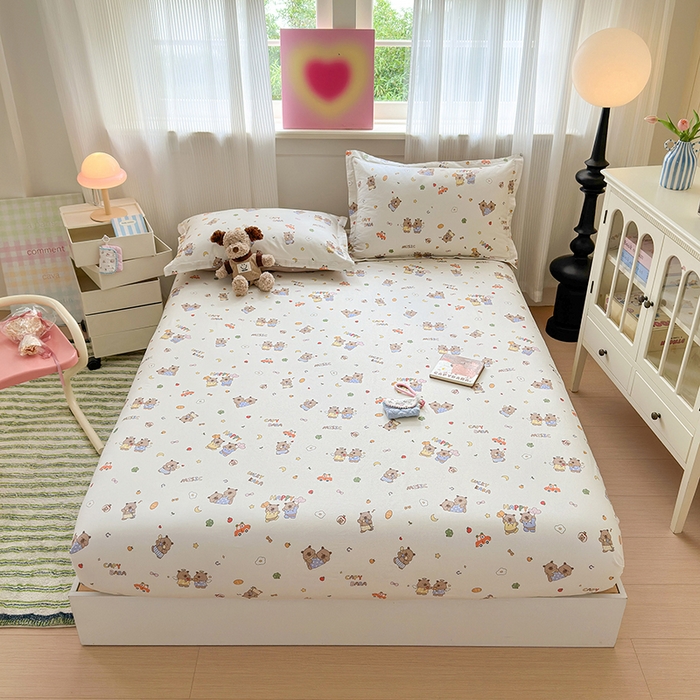 91家纺网 家纺一手货源 找家纺 （总）拾物记 2025新款A类12868新疆全棉纯棉单床笠床笠单件-提供买家秀和质检报告