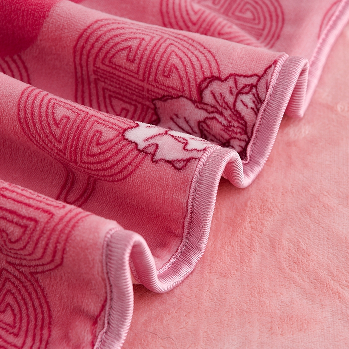 91家纺网 家纺一手货源 找家纺 曼尼家纺 2025新款7斤高克重牛奶绒四件套 福禄