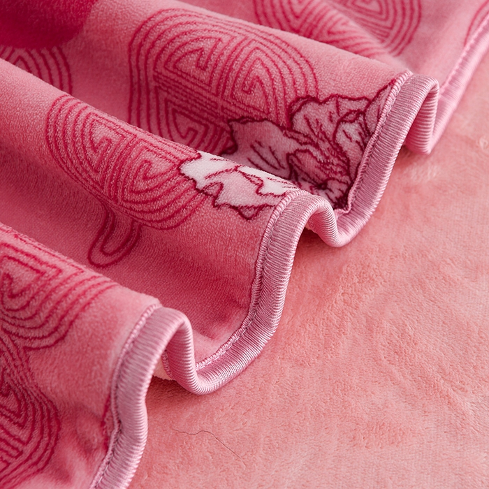 91家纺网 家纺一手货源 找家纺 曼尼家纺 2025新款7斤高克重牛奶绒四件套 福禄