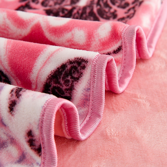 91家纺网 家纺一手货源 找家纺 曼尼家纺 2025新款7斤高克重牛奶绒四件套 豆蔻