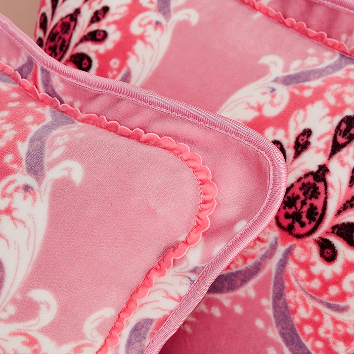 91家纺网 家纺一手货源 找家纺 曼尼家纺 2025新款7斤高克重牛奶绒四件套 豆蔻