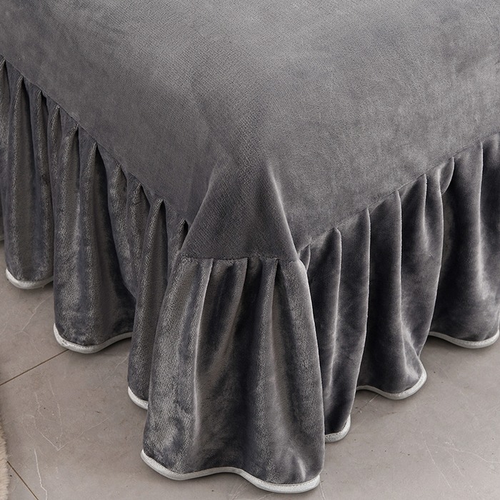 91家纺网 家纺一手货源 找家纺 曼尼家纺 2025新款7斤高克重牛奶绒四件套 多宝阁