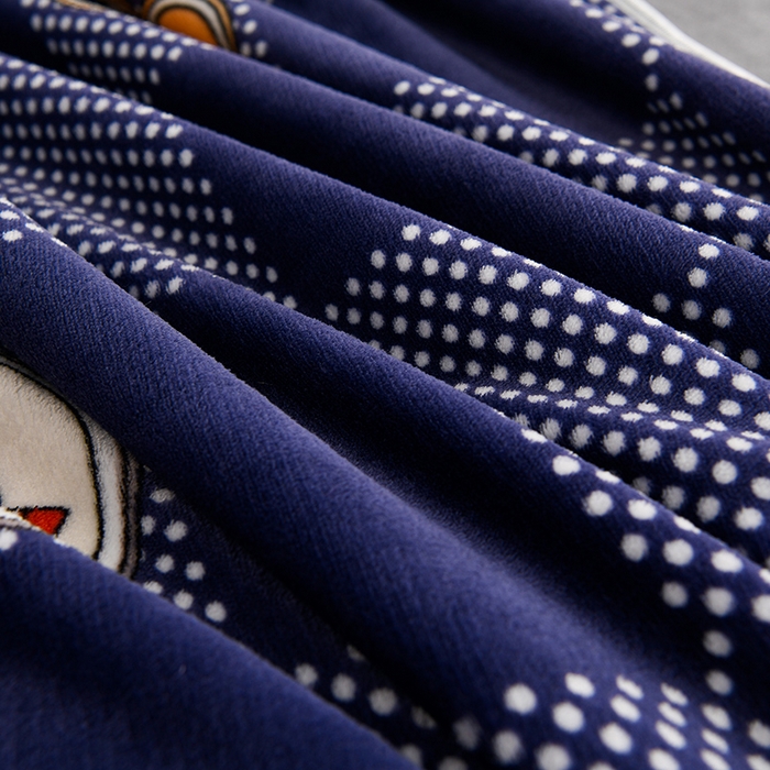 91家纺网 家纺一手货源 找家纺 曼尼家纺 2025新款7斤高克重牛奶绒四件套 多宝阁