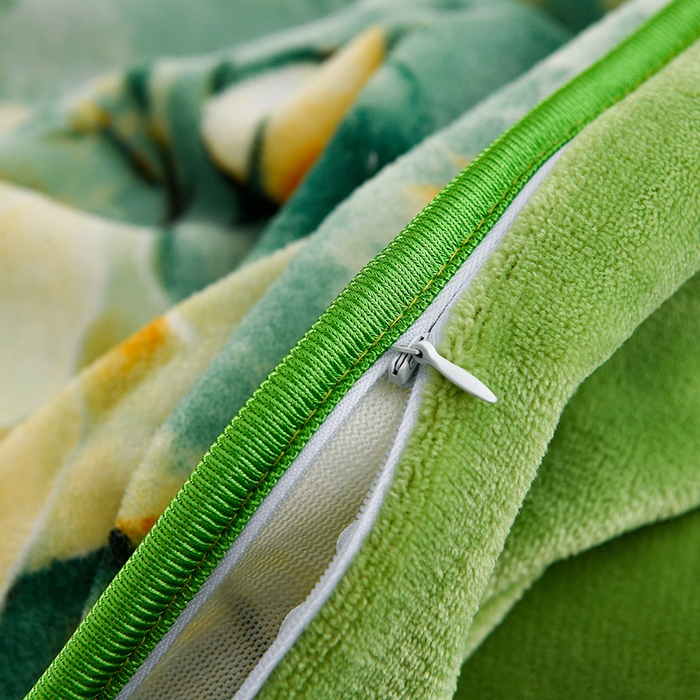 91家纺网 家纺一手货源 找家纺 曼尼家纺 2025新款7斤高克重牛奶绒四件套 繁华似锦