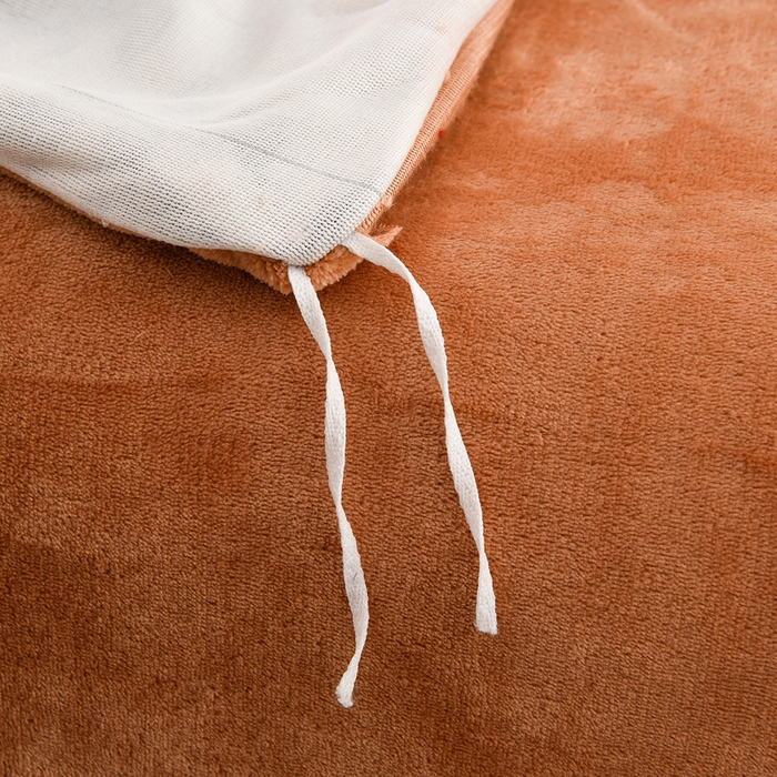 91家纺网 家纺一手货源 找家纺 曼尼家纺 2025新款7斤高克重牛奶绒四件套 年年有鱼