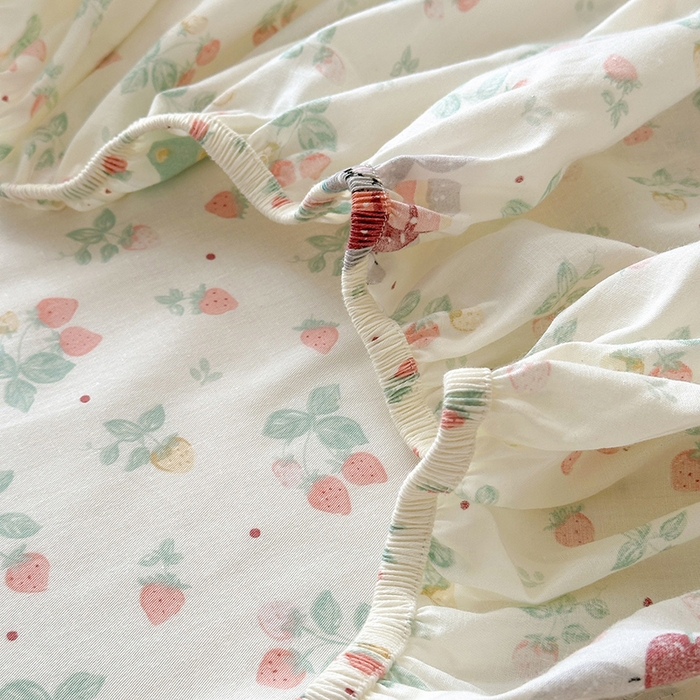 91家纺网 家纺一手货源 找家纺 拾物记 2025新款A类12868全棉纯棉单床笠床笠单件-提供买家秀和质检报告 弹唱小象