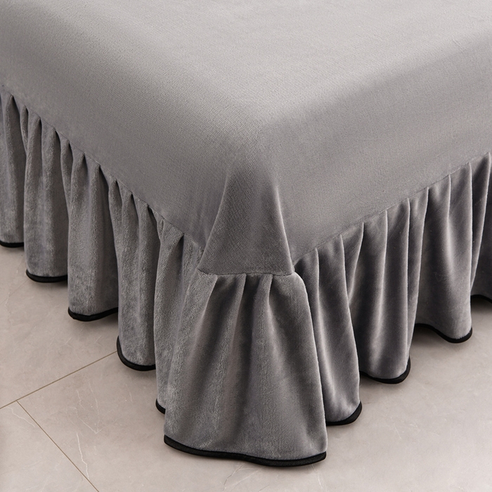 91家纺网 家纺一手货源 找家纺 曼尼家纺 2025新款7斤高克重牛奶绒四件套 幻蝶