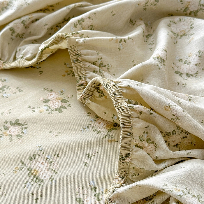 91家纺网 家纺一手货源 找家纺 拾物记 2025新款A类12868全棉纯棉单床笠床笠单件-提供买家秀和质检报告 恋青柠