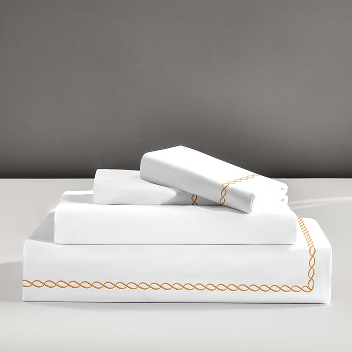 91家纺网 家纺一手货源 找家纺 啊雅家居 2025新款欧式绣花加厚酒店民宿磨毛绣花四件套 优雅酒店