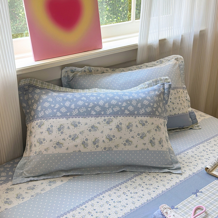 91家纺网 家纺一手货源 找家纺 拾物记 2025新款A类12868全棉纯棉单床笠床笠单件-提供买家秀和质检报告 暮风寻蝶