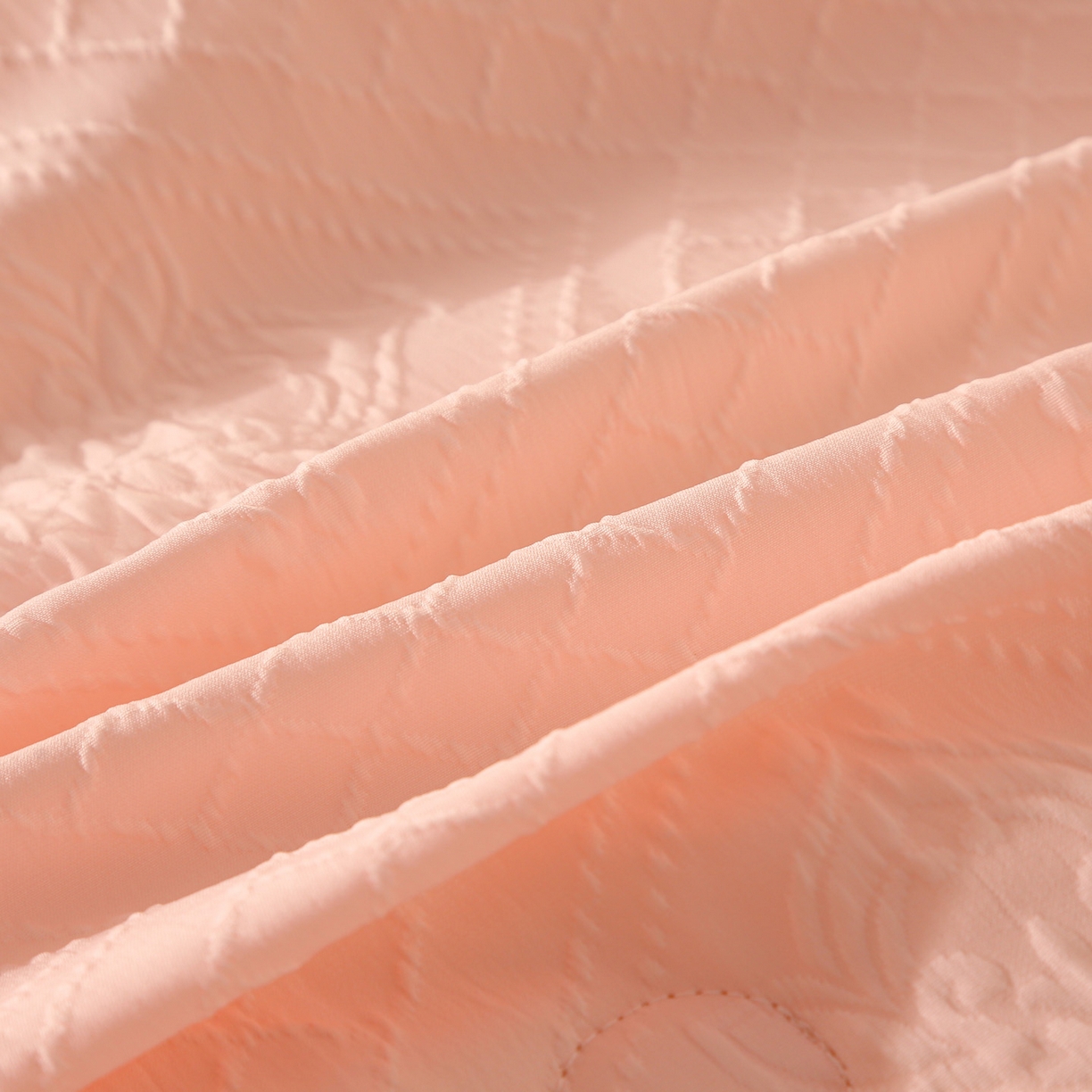 91家纺网 家纺一手货源 找家纺 首爱家纺 2025新款A类针织提花羊毛被冬被被子被芯 针织提花-粉色