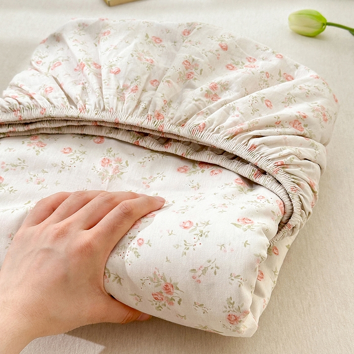 91家纺网 家纺一手货源 找家纺 拾物记 2025新款A类12868全棉纯棉单床笠床笠单件-提供买家秀和质检报告 幽兰时光-米