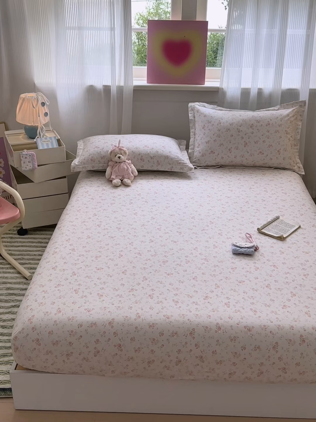 91家纺网 家纺一手货源 找家纺 拾物记 2025新款A类12868全棉纯棉单床笠床笠单件-提供买家秀和质检报告 幽兰时光-米