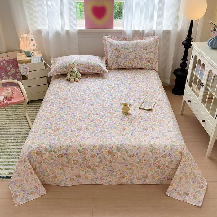 91家纺网 家纺一手货源 找家纺 （总）拾物记 2025新款A类12868新疆全棉纯棉单床单床单单件-提供买家秀和质检报告