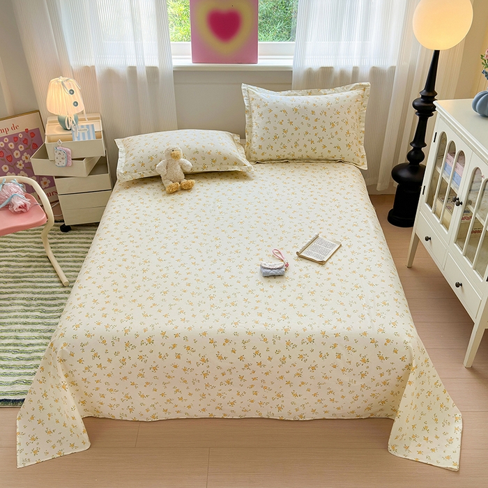 91家纺网 家纺一手货源 找家纺 （总）拾物记 2025新款A类12868新疆全棉纯棉单床单床单单件-提供买家秀和质检报告