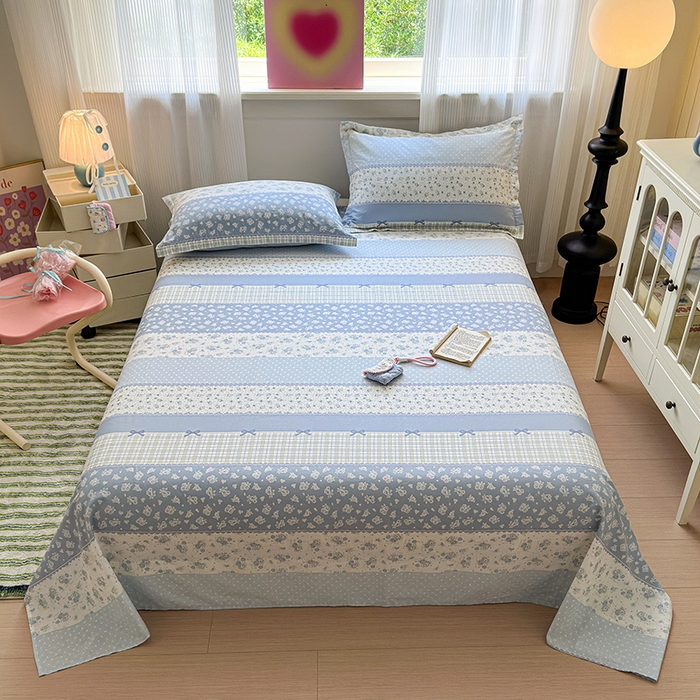 91家纺网 家纺一手货源 找家纺 （总）拾物记 2025新款A类12868新疆全棉纯棉单床单床单单件-提供买家秀和质检报告