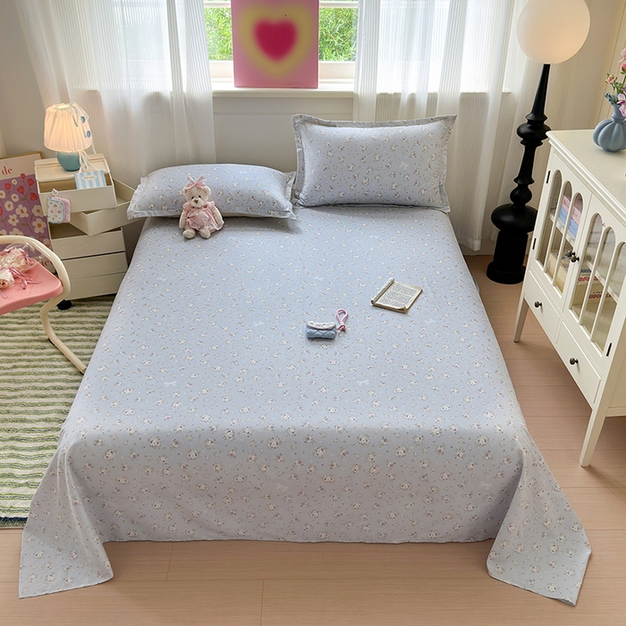 91家纺网 家纺一手货源 找家纺 （总）拾物记 2025新款A类12868新疆全棉纯棉单床单床单单件-提供买家秀和质检报告