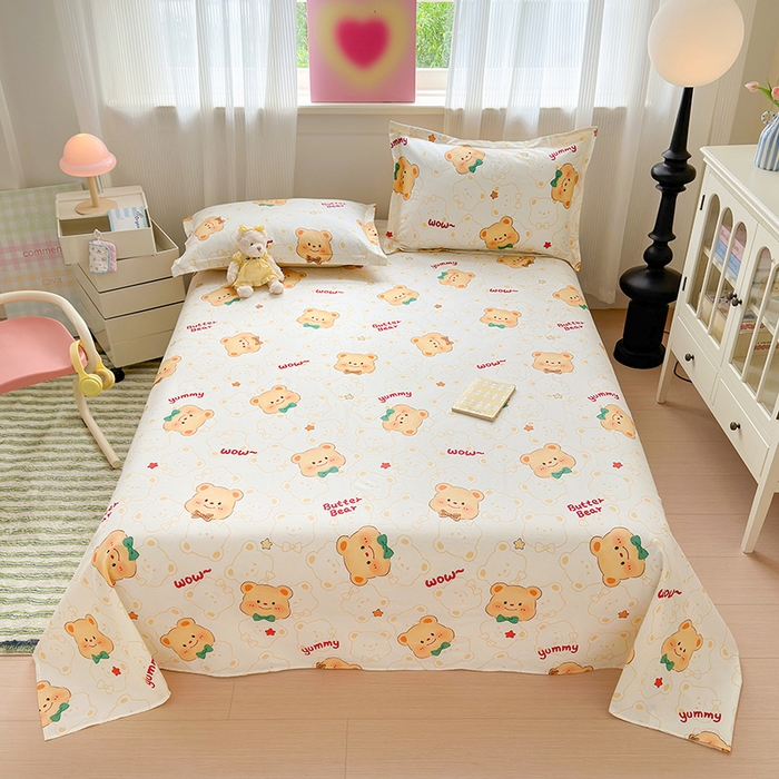 91家纺网 家纺一手货源 找家纺 （总）拾物记 2025新款A类12868新疆全棉纯棉单床单床单单件-提供买家秀和质检报告