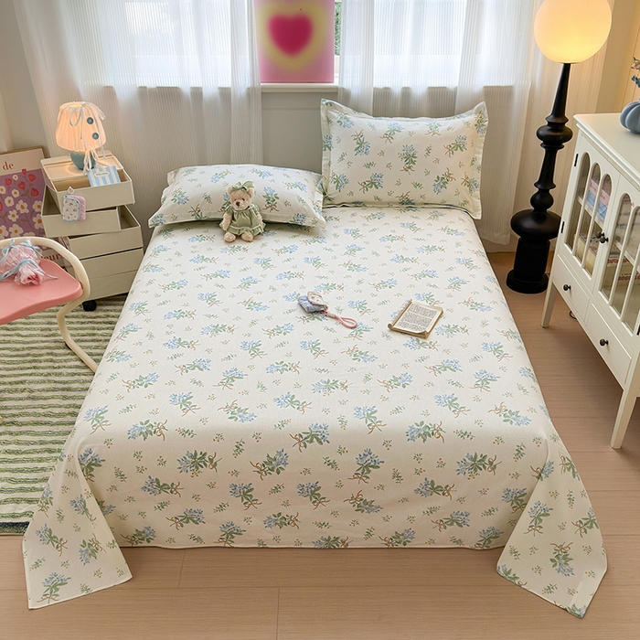 91家纺网 家纺一手货源 找家纺 （总）拾物记 2025新款A类12868新疆全棉纯棉单床单床单单件-提供买家秀和质检报告