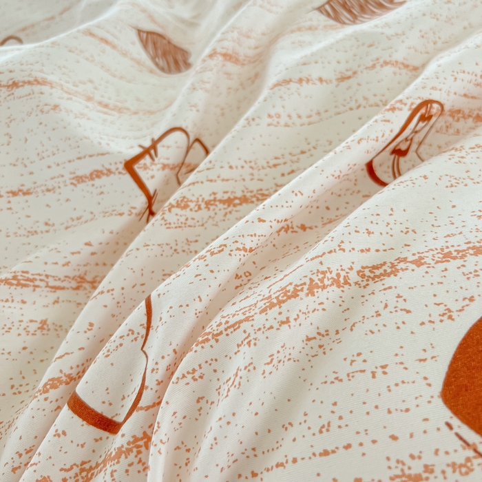 91家纺网 家纺一手货源 找家纺 笠裙家纺 2025新款A类水洗棉韩版S边花边印花床裙四件套 爱心蝴蝶结