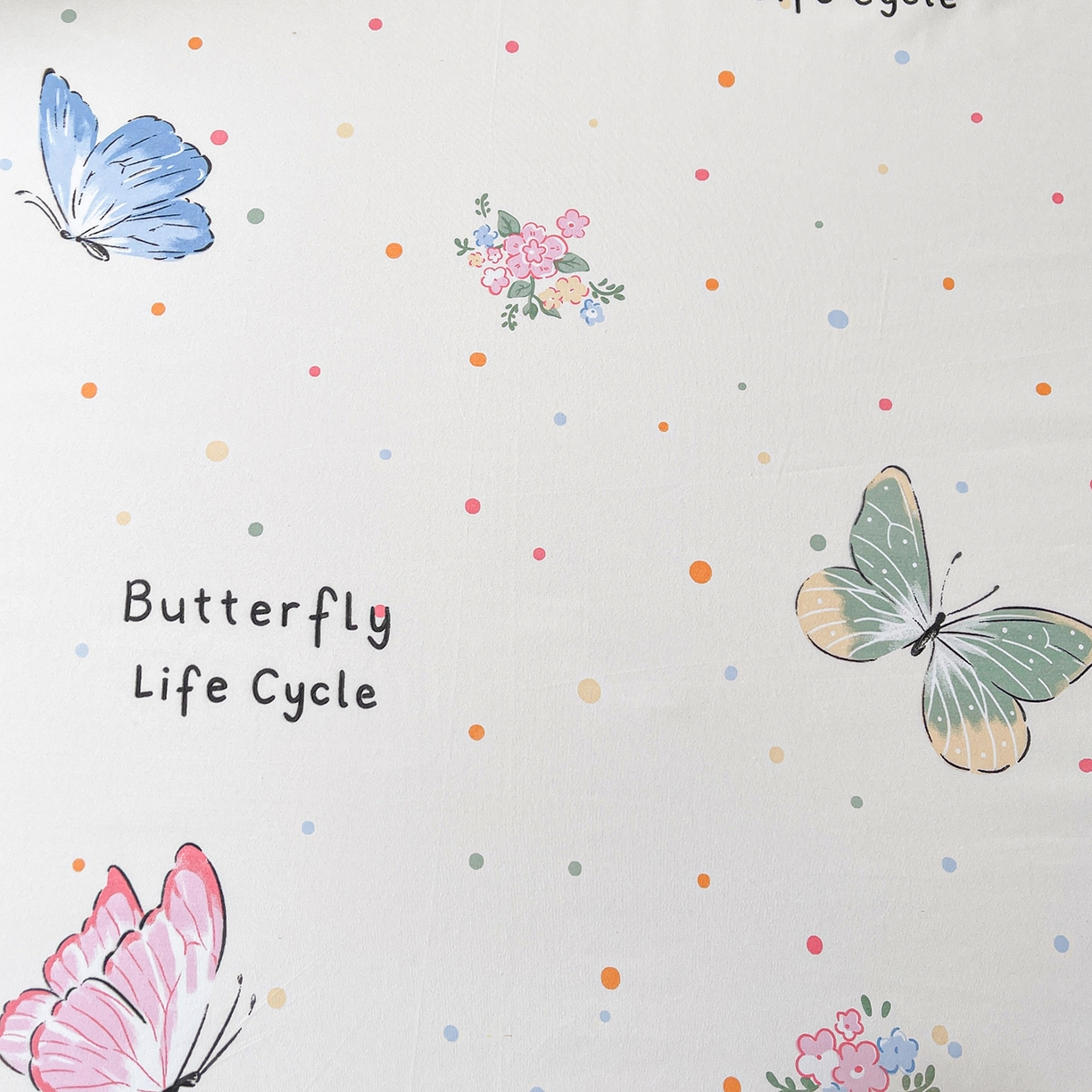 91家纺网 家纺一手货源 找家纺 笠裙家纺 2025新款A类水洗棉韩版S边花边印花床裙四件套 比翼