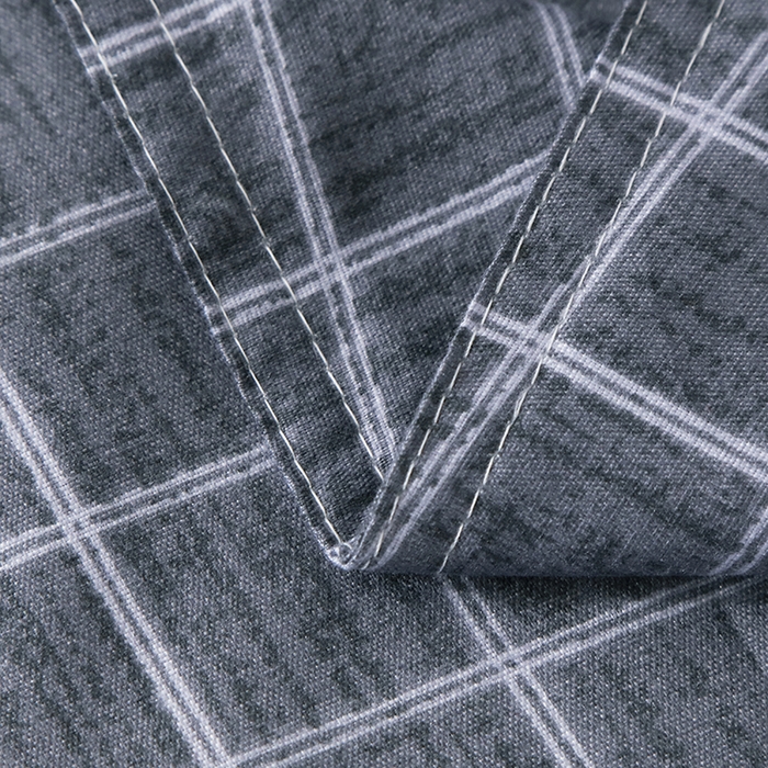 91家纺网 家纺一手货源 找家纺 笠裙家纺 2025新款A类水洗棉韩版S边花边印花床裙四件套 潮格