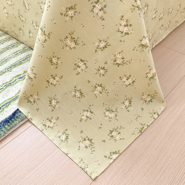 91家纺网 家纺一手货源 找家纺 拾物记 2025新款A类12868全棉纯棉单床单床单单件-提供买家秀和质检报告 恋青柠