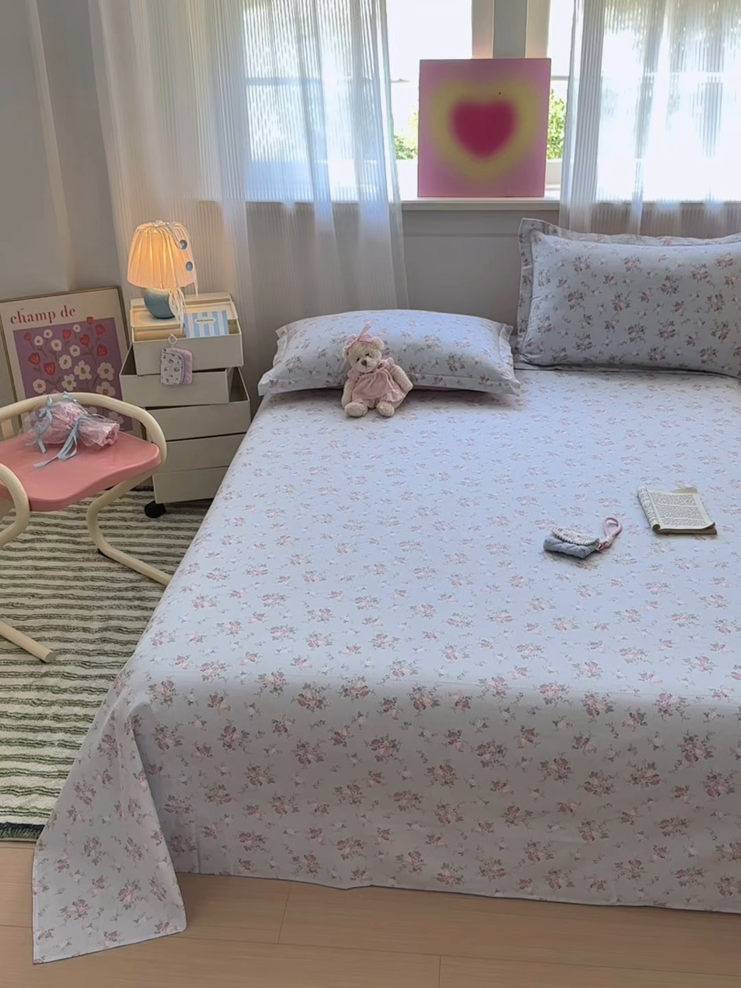 91家纺网 家纺一手货源 找家纺 拾物记 2025新款A类12868全棉纯棉单床单床单单件-提供买家秀和质检报告 泠羽花园