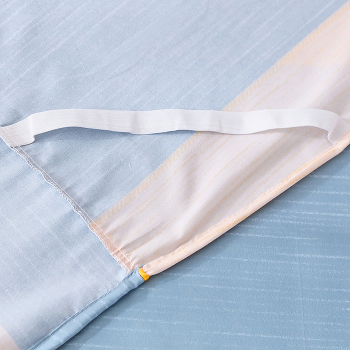 91家纺网 家纺一手货源 找家纺 笠裙家纺 2025新款A类水洗棉韩版S边花边印花床裙四件套 简爱