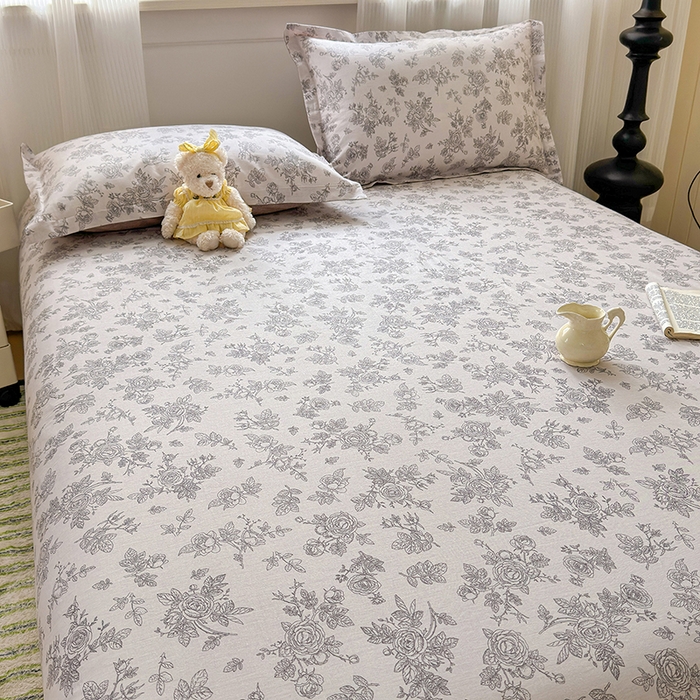 91家纺网 家纺一手货源 找家纺 拾物记 2025新款A类12868全棉纯棉单床单床单单件-提供买家秀和质检报告 摩菲