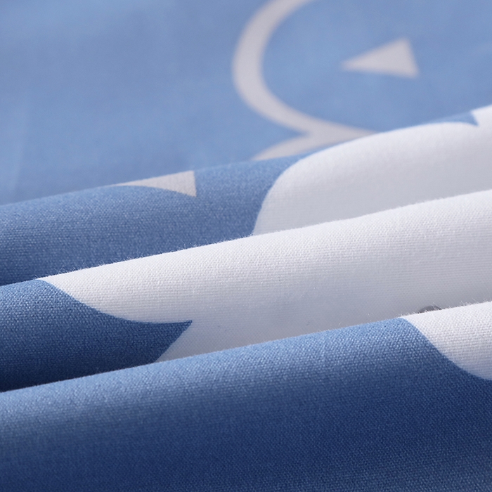 91家纺网 家纺一手货源 找家纺 笠裙家纺 2025新款A类水洗棉韩版S边花边印花床裙四件套 漫步云端